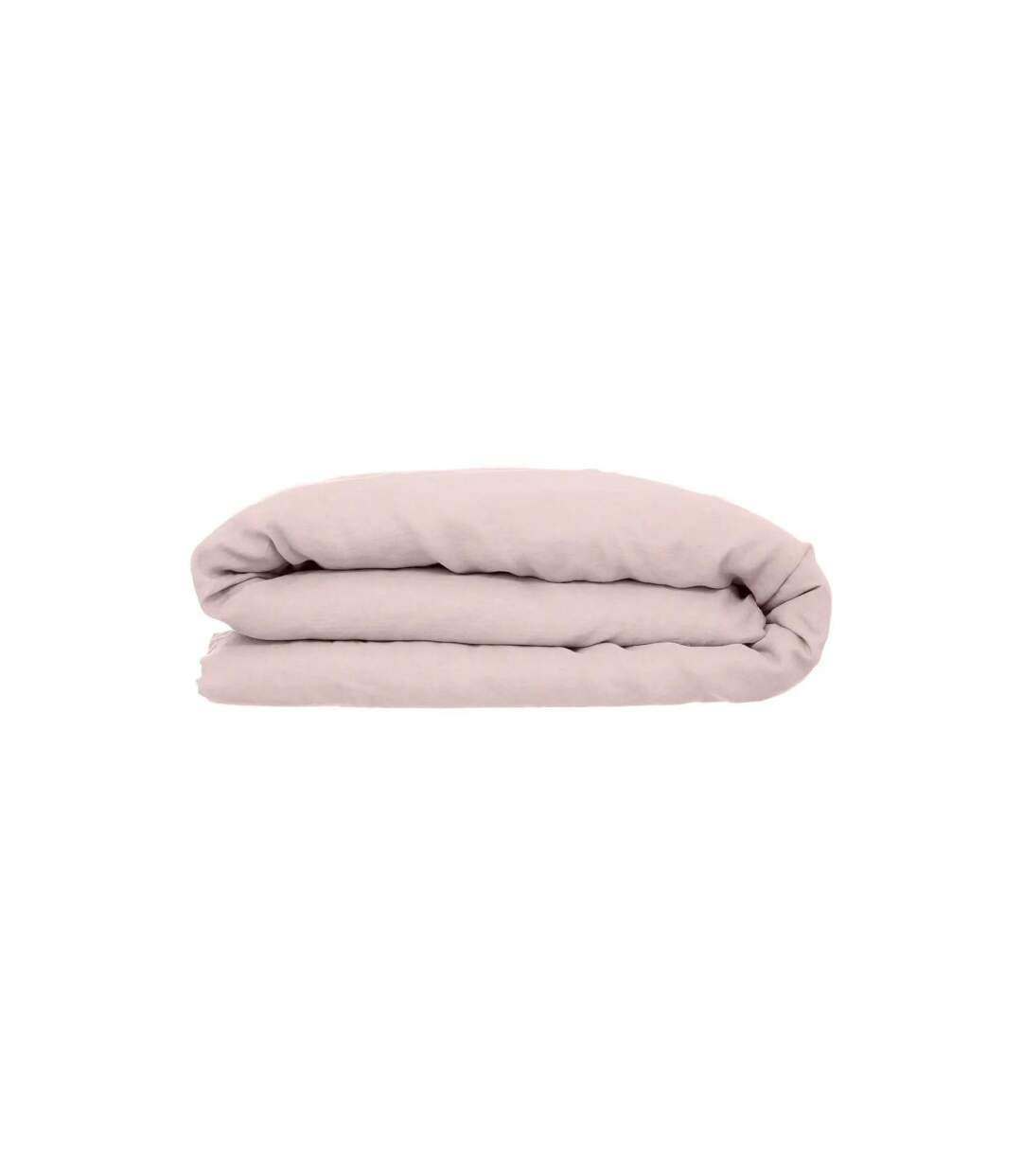 Housse de Couette Lin Adorable 260x240cm Rose Poudré-1
