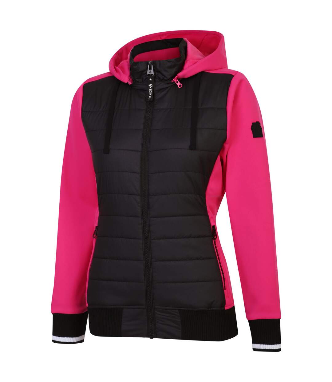 Veste fend femme noir / rose bonbon Dare 2B-3