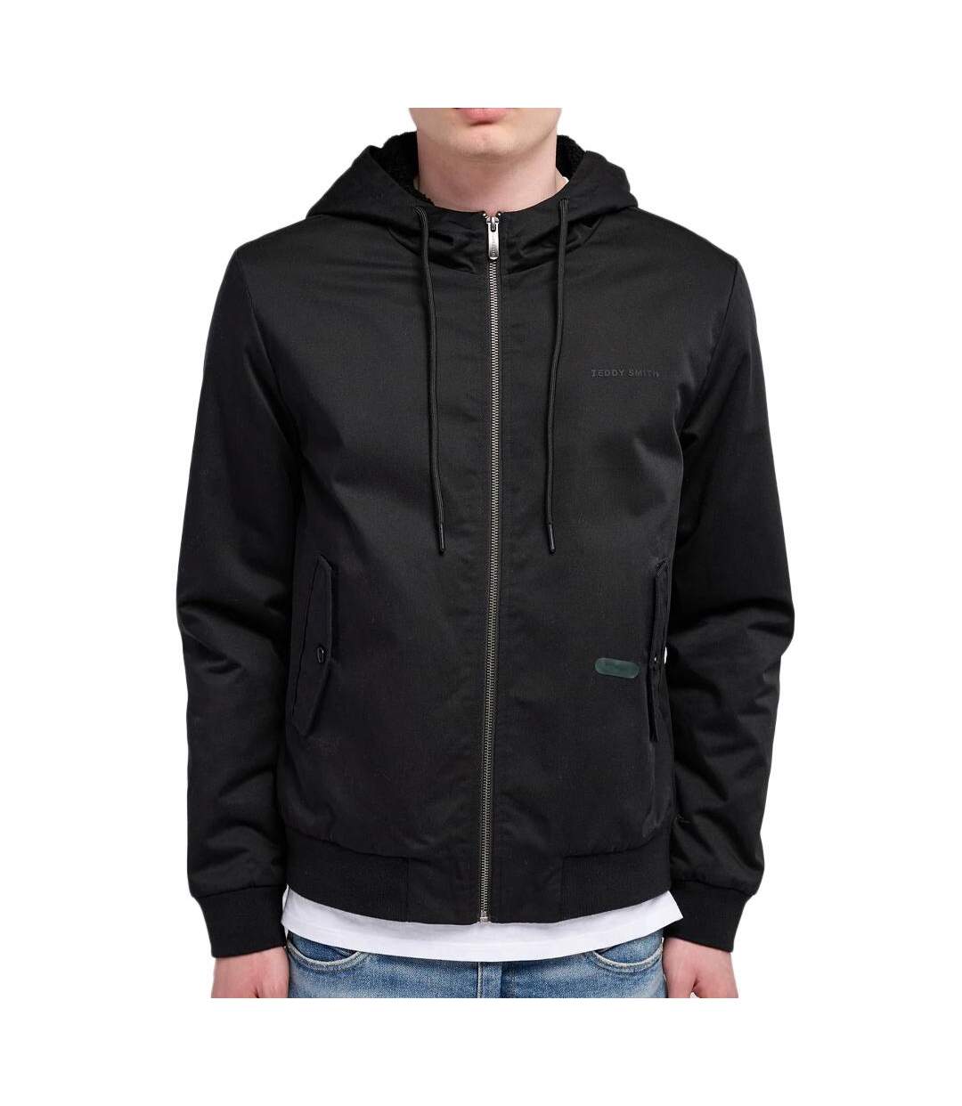 Veste noire homme teddy smith sanson - l-1