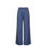 Pantalon fluide bleu femme jdy debbie - l-l32-1