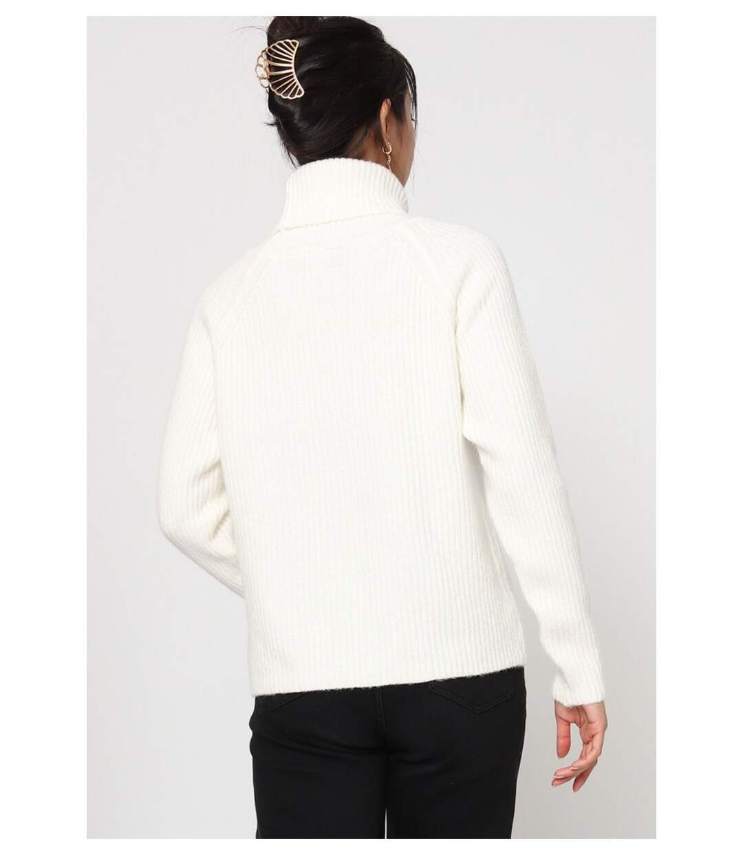 Pull col Roulé-3