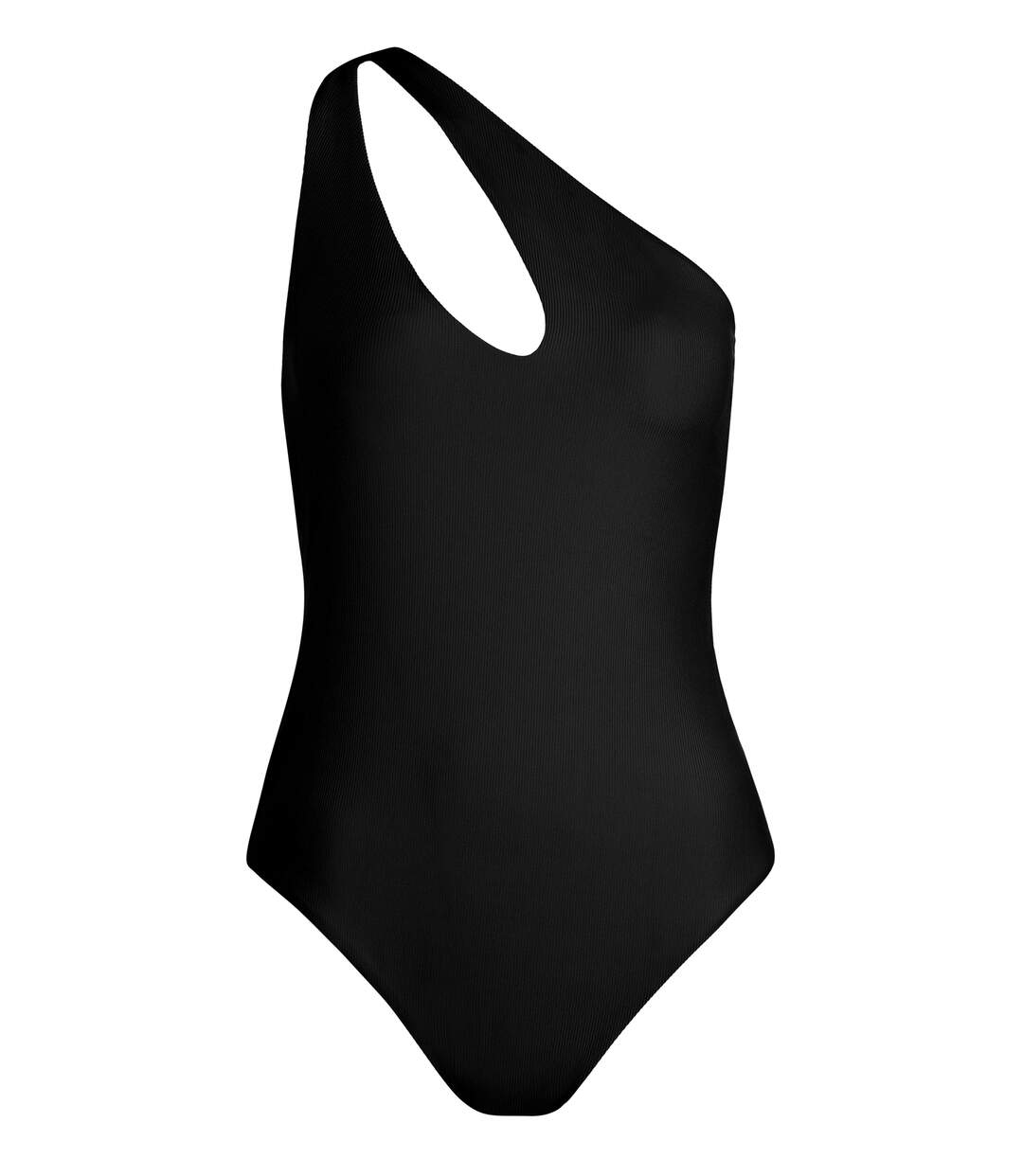 Maillot de bain une pièce asymétrique sans armatures Normandie Lisca-5