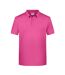 Polo Basic Homme Rose James And Nicholson-1