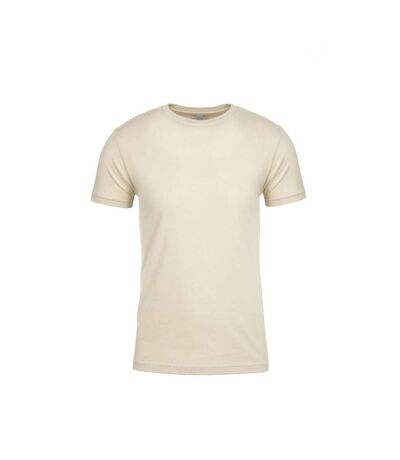 T-shirt manches courtes unisexe beige clair Next Level