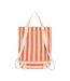 Sac à dos rouge à rayures femme roxy fairy beach - taille unique-2