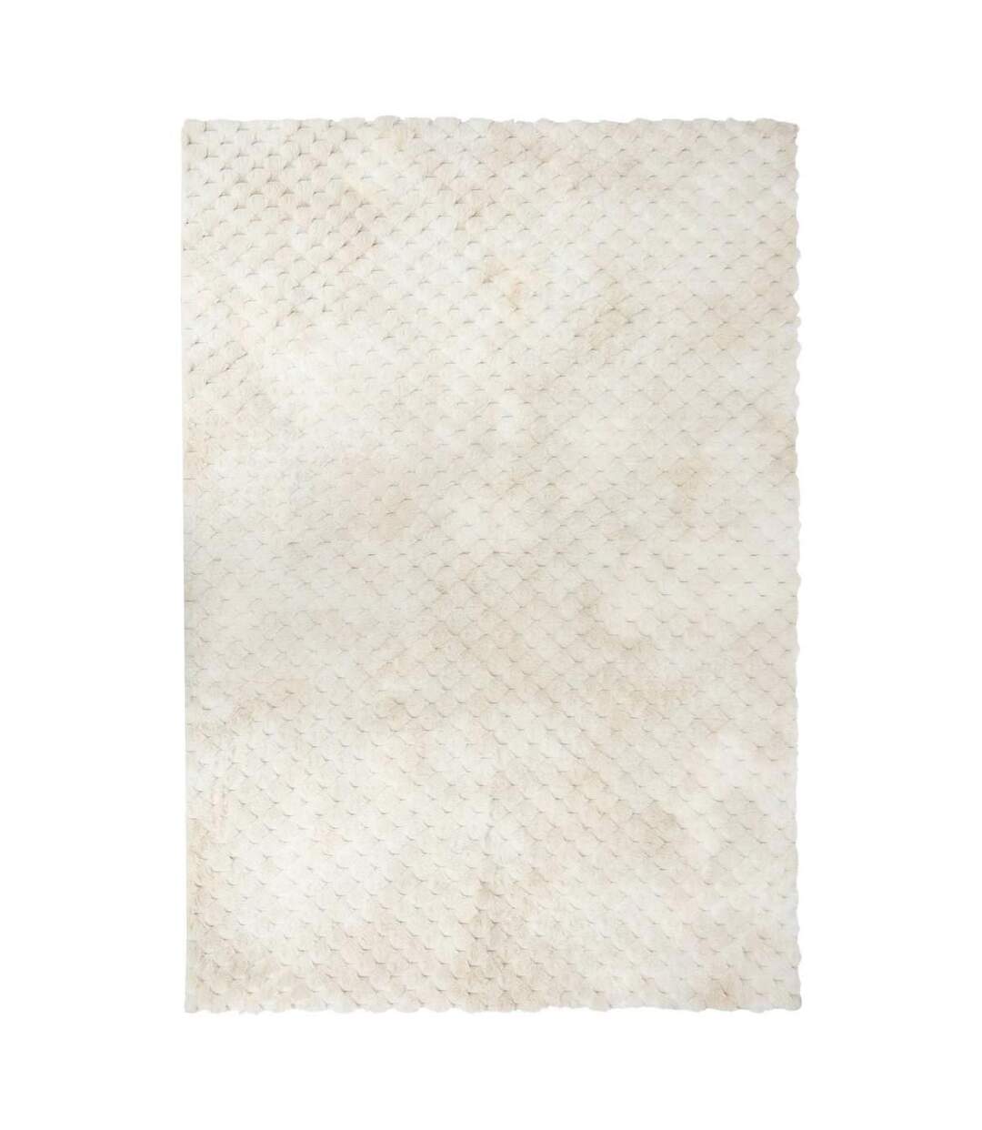Tapis Imitation Fourrure Adriel 120x170cm Beige-1