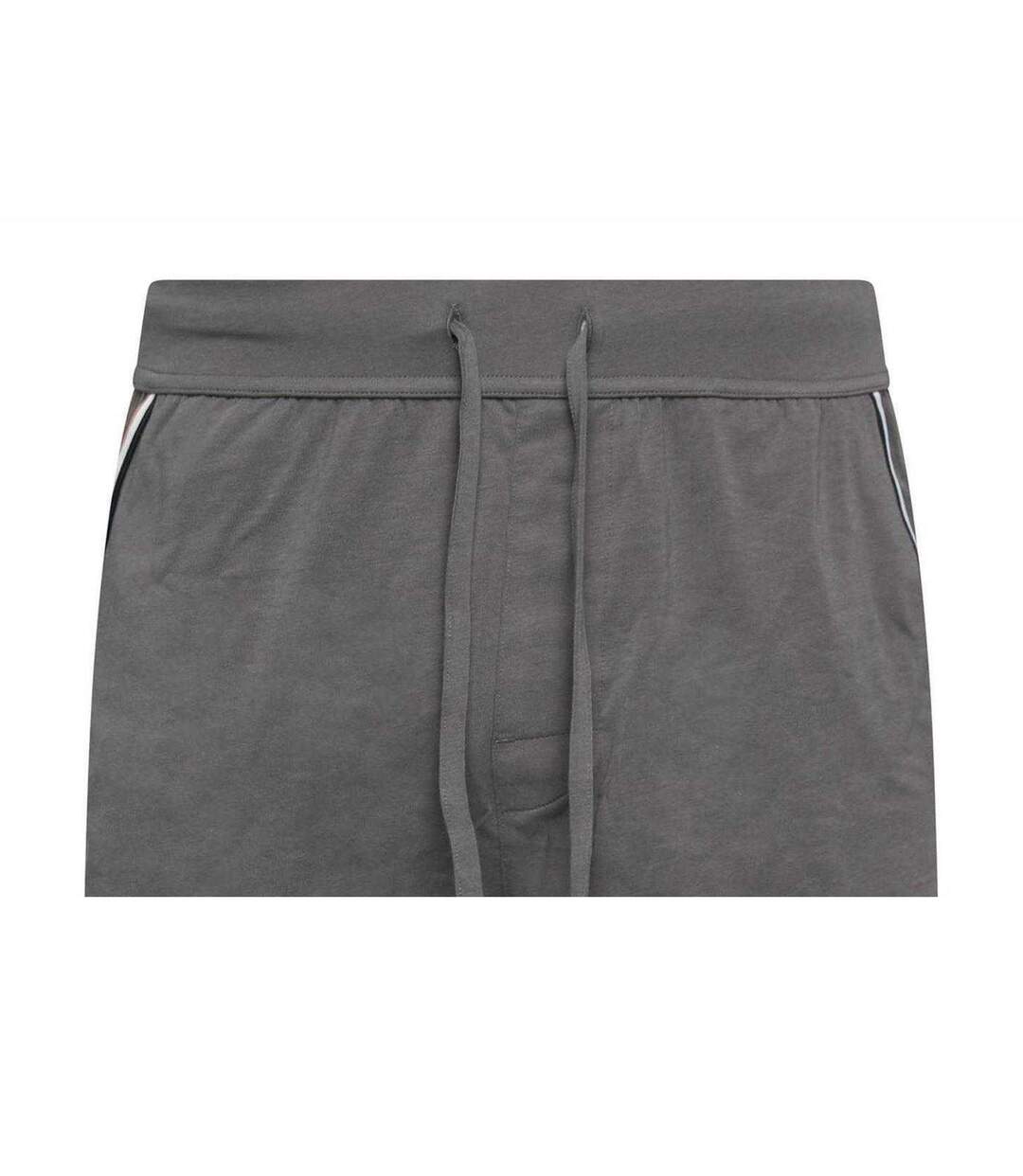Short De Pyjama Détente Unique Homme Gris Boss-3