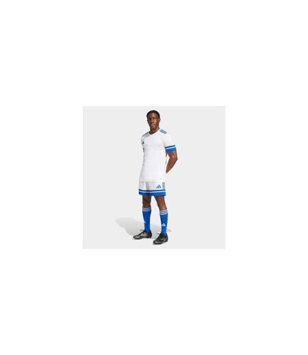 Maillot De Foot Squadra Homme Blanc Bleu Adidas