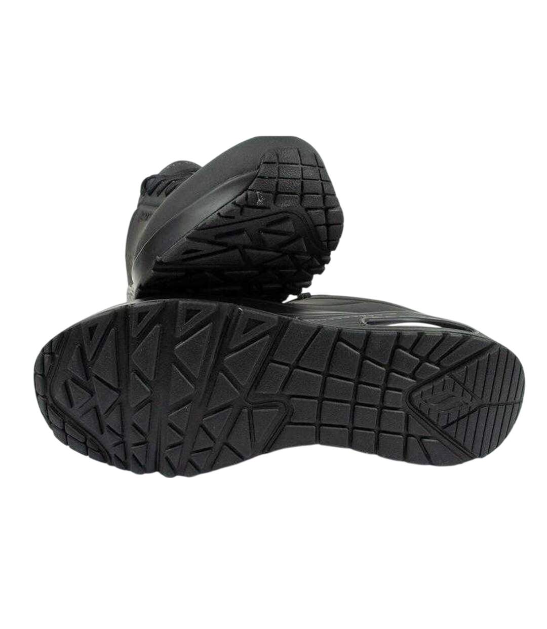 Baskets Uno Homme Noir Skechers-4