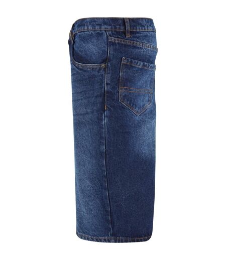 Short 90's Homme Bleu Foncé Délavé Urban Classics