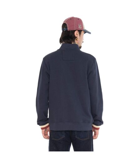 Sweat zippé en molleton avec écusson Wyatt Vondutch