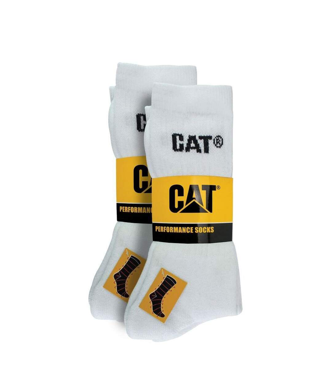 10 paires de chaussettes de travail unisexes en coton-2