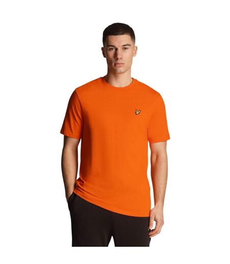 T-shirt Style Uni Homme Orange Lyle & Scott
