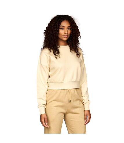 Sweat court catalina femme beige gris Juice