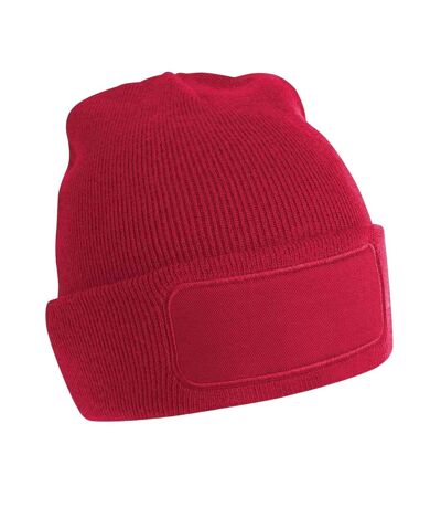 Bonnet adulte rouge classique Beechfield