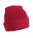 Bonnet adulte rouge classique Beechfield