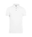 Polo homme blanc Kariban-1