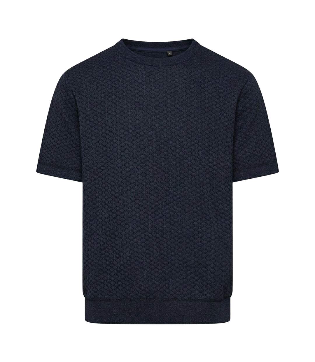 Mens Mataso Jacquard T-shirt Blue Duck And Cover-1