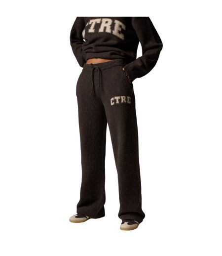 Pantalon De Jogging Ctre Femme Marron Couture Club