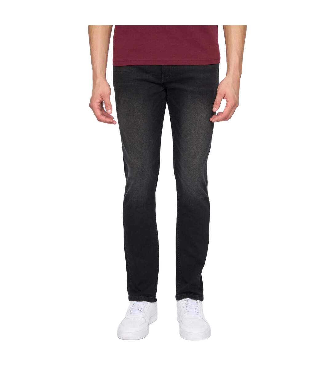 Jean Overburg Homme Noir Duck And Cover-2