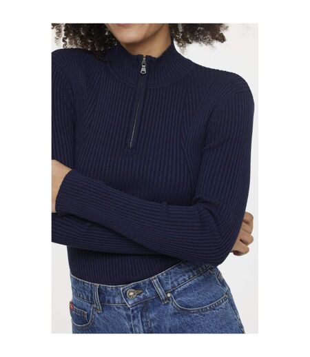 Pull manches longues polyester slim CANELLA