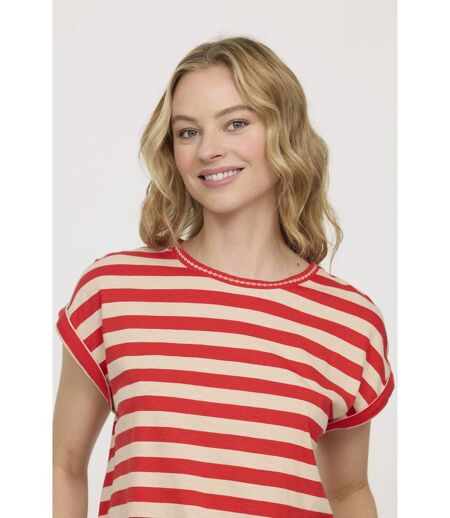 T-shirt manches courtes coton regular ALIONA