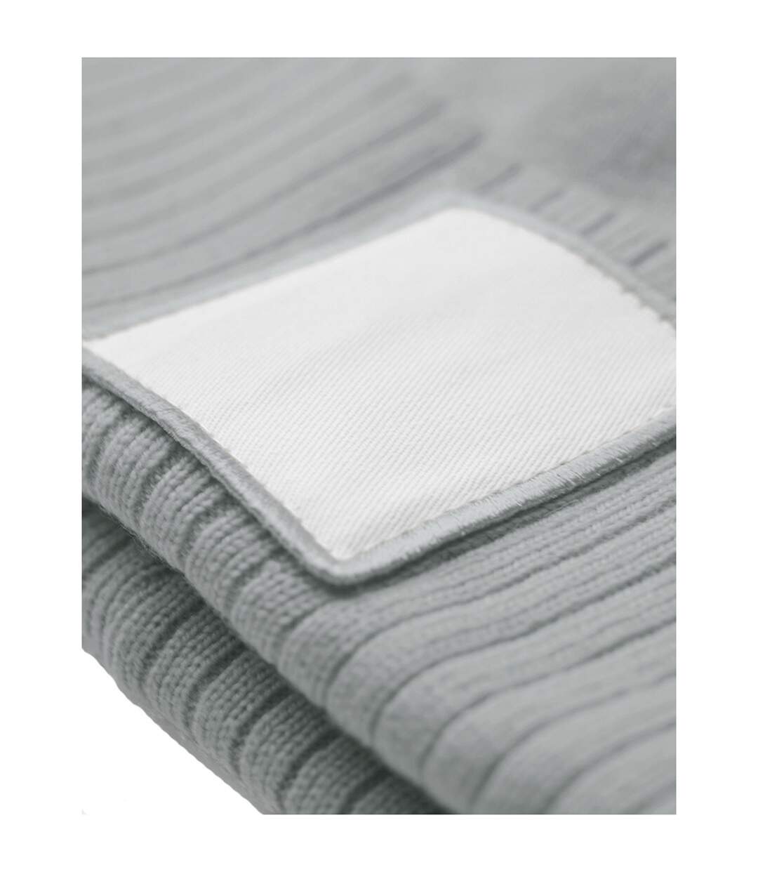 Bonnet Cendre Blanc Beechfield-2