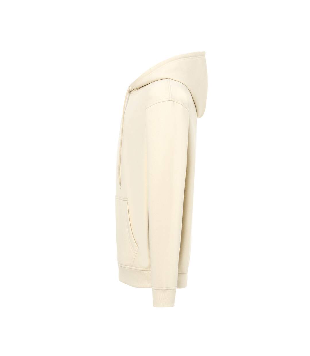 Sweat À Capuche Motif/style Uni Teide Adulte Crème JHK-3