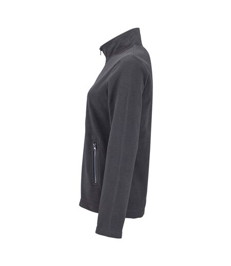 SOLS Womens/Ladies Norman Fleece Jacket (Charcoal)