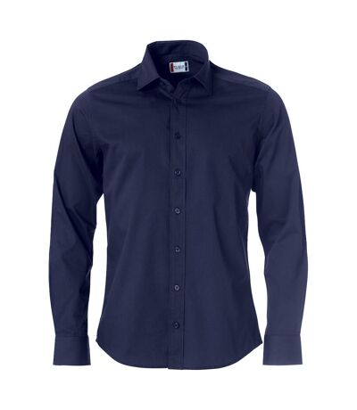 Chemise Formelle Clark Homme Bleu Marine Foncé Clique
