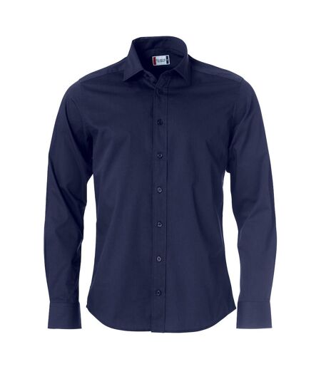 Chemise Formelle Clark Homme Bleu Marine Foncé Clique
