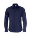 Chemise Formelle Clark Homme Bleu Marine Foncé Clique-1