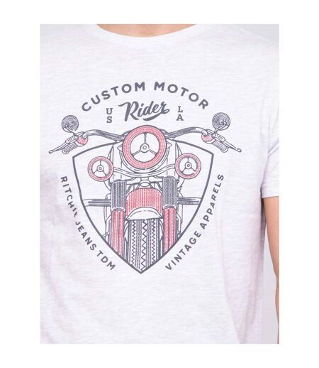 T-shirt col rond pur coton NERLIN