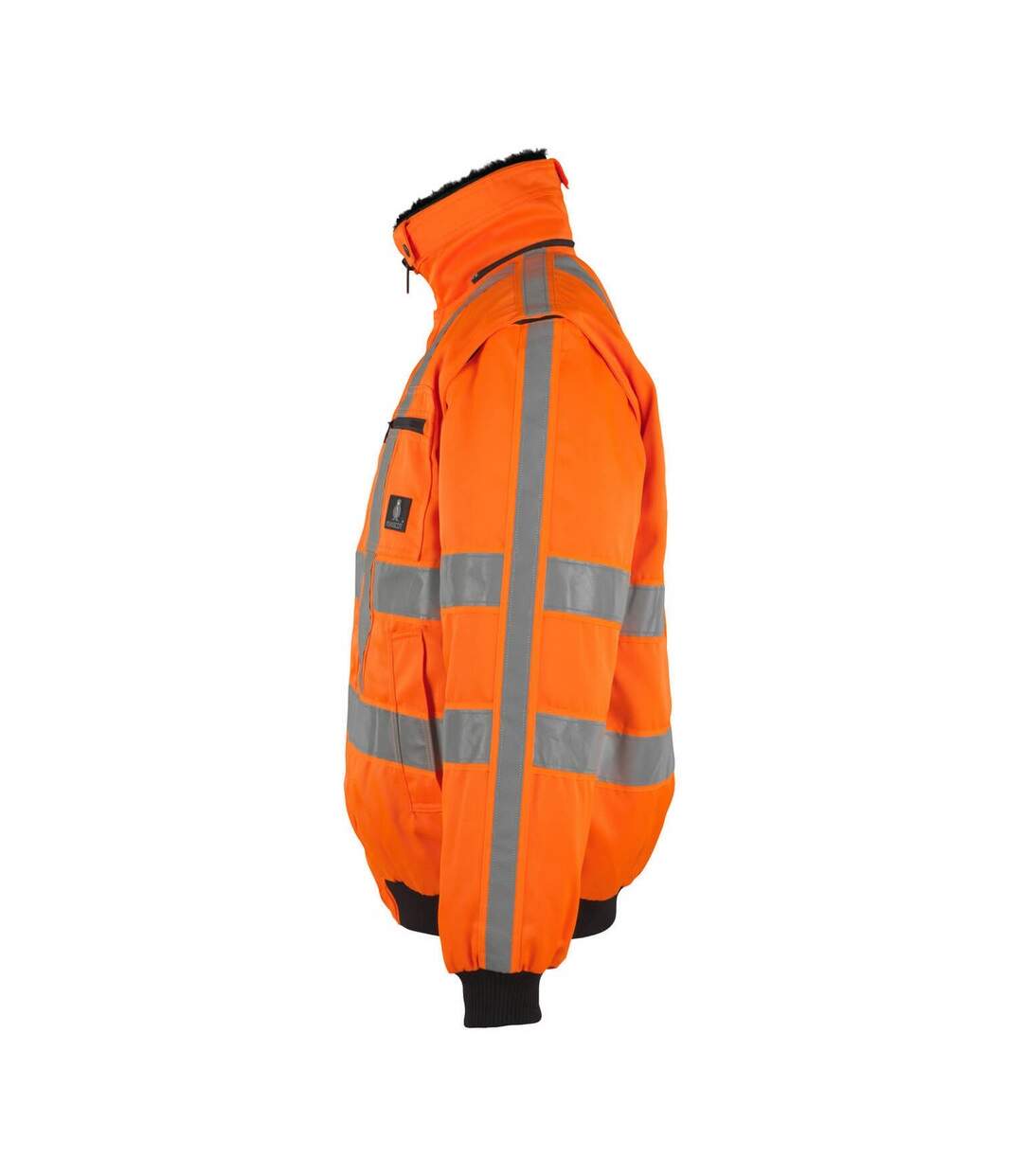 Blouson Pilote Safe Arctic Innsbruck Homme Orange Fluo Mascot-3