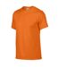 T-shirt homme orange fluo Gildan Gildan