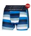 Boxers avocet homme bleu / bleu marine / blanc Crosshatch Crosshatch