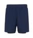 Mens Double Layered Shorts Navy Navy Tombo-1