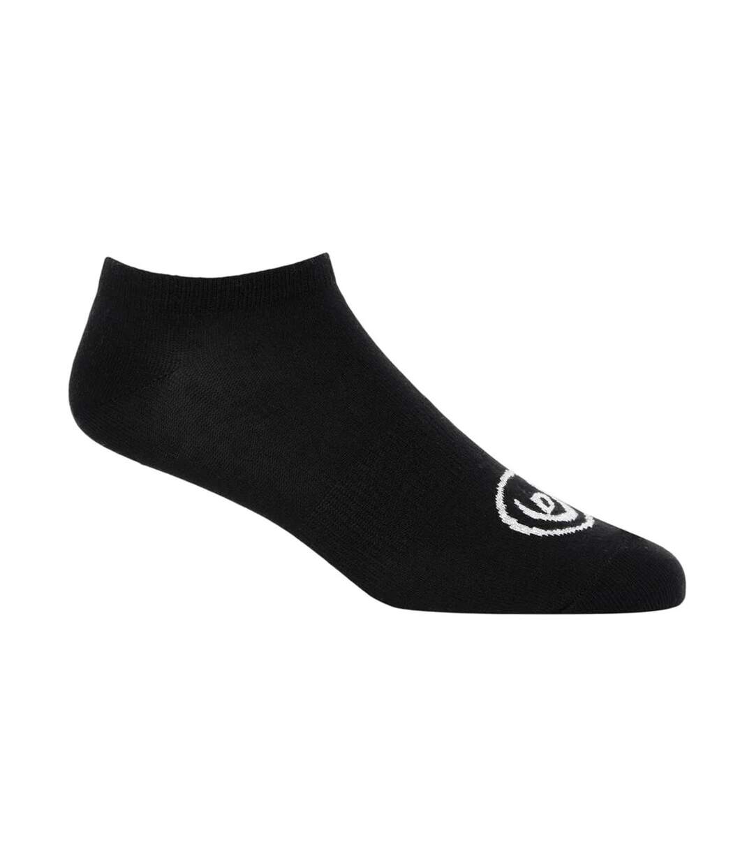 Pack of 5  Mens fubel trainer socks  black/white/grey Duck and Cover-4