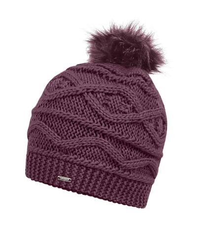 Womens/ladies Remind Ii Bobble Beanie Fig Dare 2B