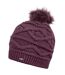 Womens/ladies Remind Ii Bobble Beanie Fig Dare 2B-1