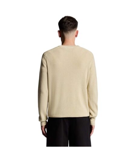 Pull Manches Raglan Homme Gris Taupe Lyle & Scott