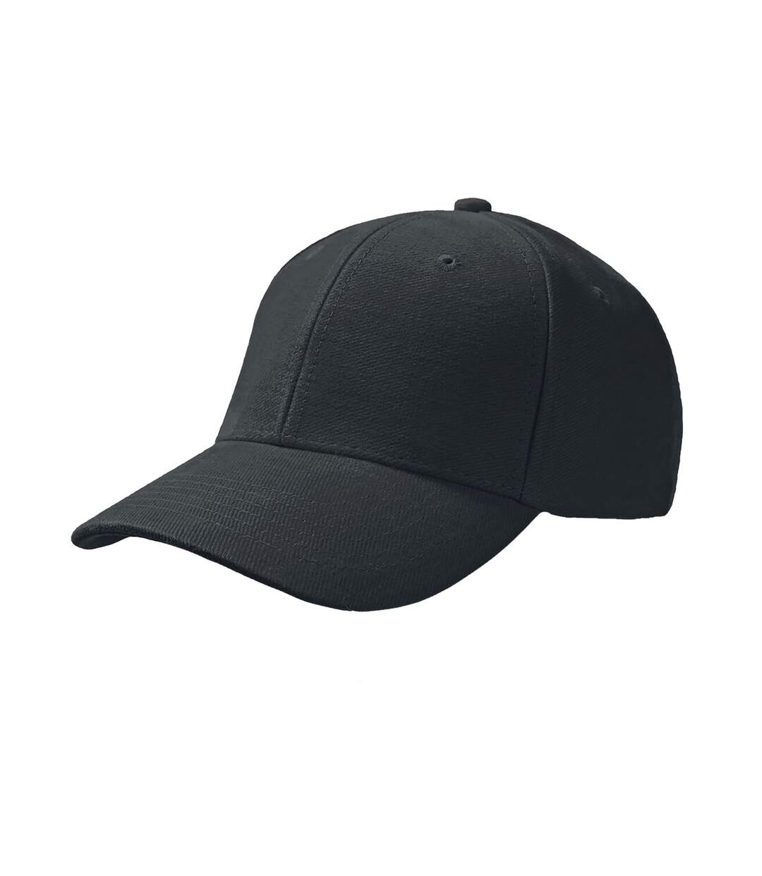 Casquette En Coton Premium Pilot Mixte Noir Atlantis-1