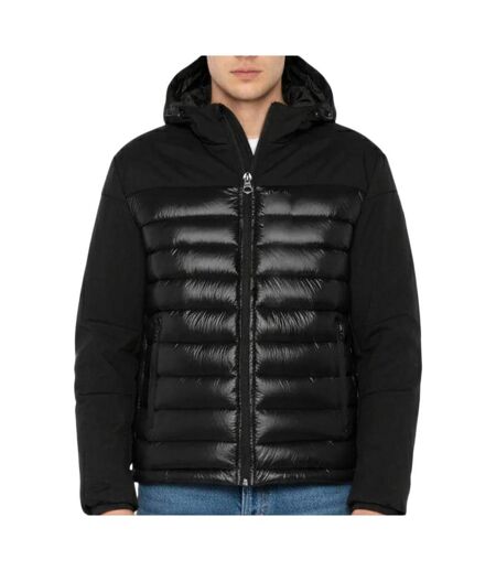 Doudoune noire homme schott