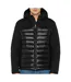 Doudoune noire homme schott-1