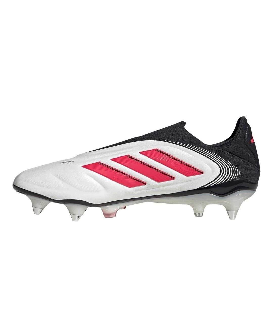 Mens Copa Pure 3 Elite Calf Leather Soft Ground Football Boots White Red Black Adidas-3