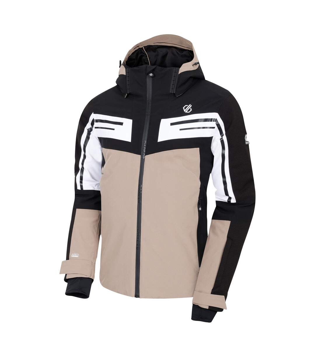 Mens Triple Ski Jacket Black White Dare 2B-4