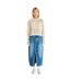 Womens/ladies Denim Midi Skirt Blue The Ragged Priest-4