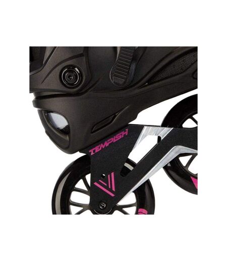 Patins À Roulettes Alignées Viber Femme 41 Fr Noir Tempish