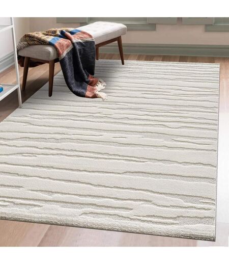 Tapis salon et chambre tissé motif simple CERVAG