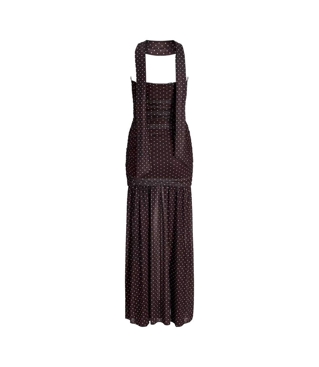 Ensemble Robe Longue Motif/style À Pois Femme Marron JJXX-3